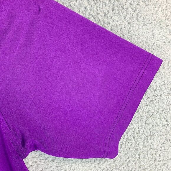 Footjoy Shirt Men Large Purple Golf Polo Golfer FJ Stretch Preppy The Highlands - Picture 5 of 14